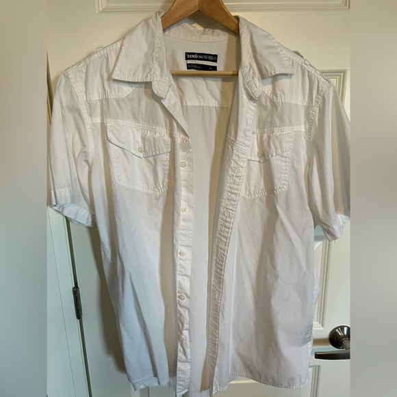 Vintage Men’s ECKO white button up XL - Picture 1 of 2